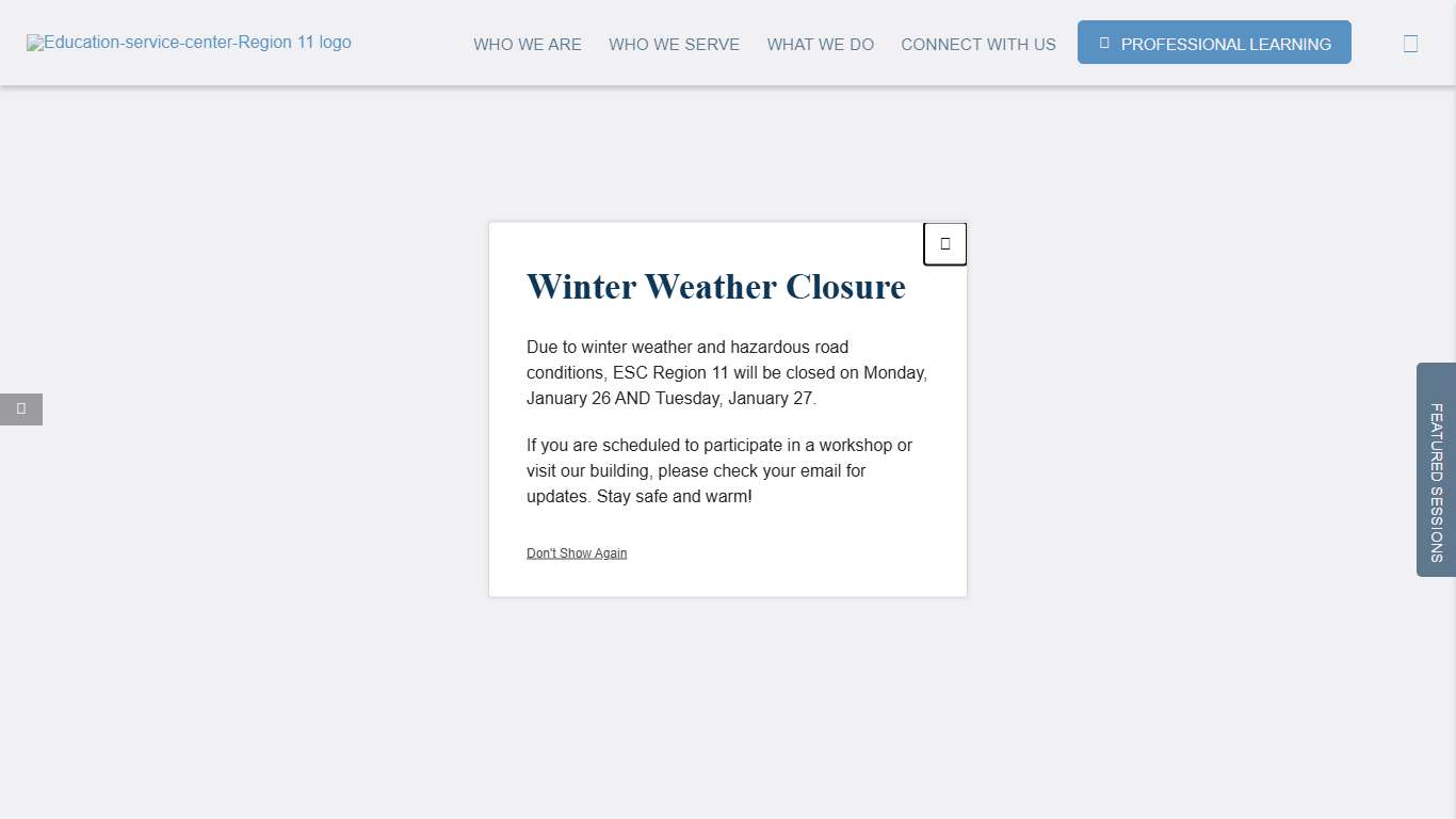 Home - Education Service Center Region 11